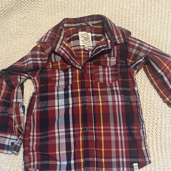 Janie and Jack and True Craft Button Down Dress Shirts Bundle Size 4 - Picture 5 of 8